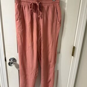 Primark Coral Drawstring Trousers